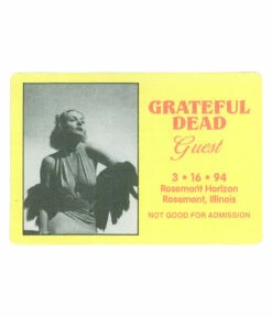 Grateful Dead 1994 03-16 Backstage Pass