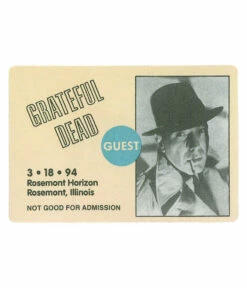 Grateful Dead 1994 03-18 Backstage Pass