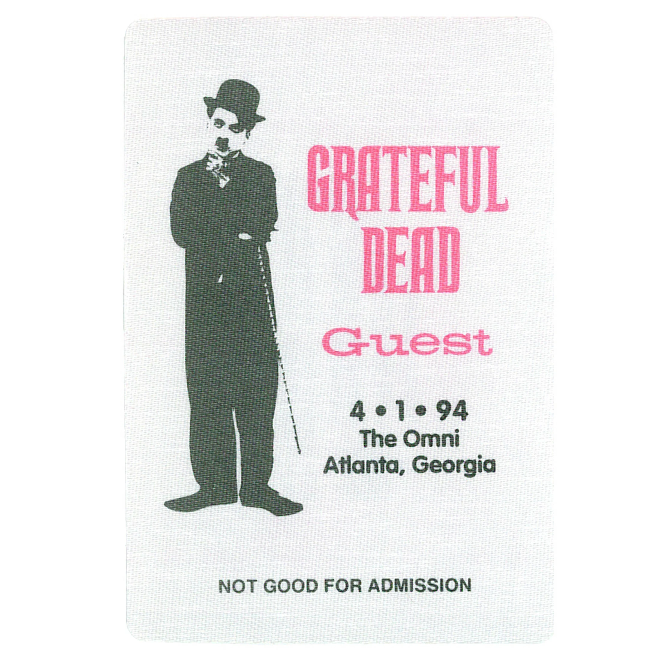 Grateful Dead 1994 04-01 Backstage Pass 4 Grateful Dead 1994 04-01 Backstage Pass - Image 2