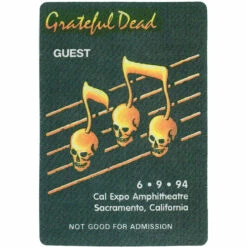 Grateful Dead 1994 06-09 Backstage Pass -MLB Shop VLT0576 43064.1389218907