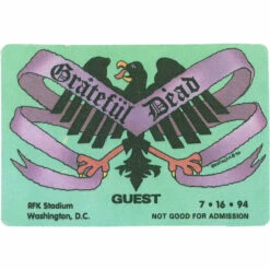 Grateful Dead 1994 07-16 Backstage Pass 5 Grateful Dead 1994 07-16 Backstage Pass -MLB Shop VLT0590 96796.1389218910