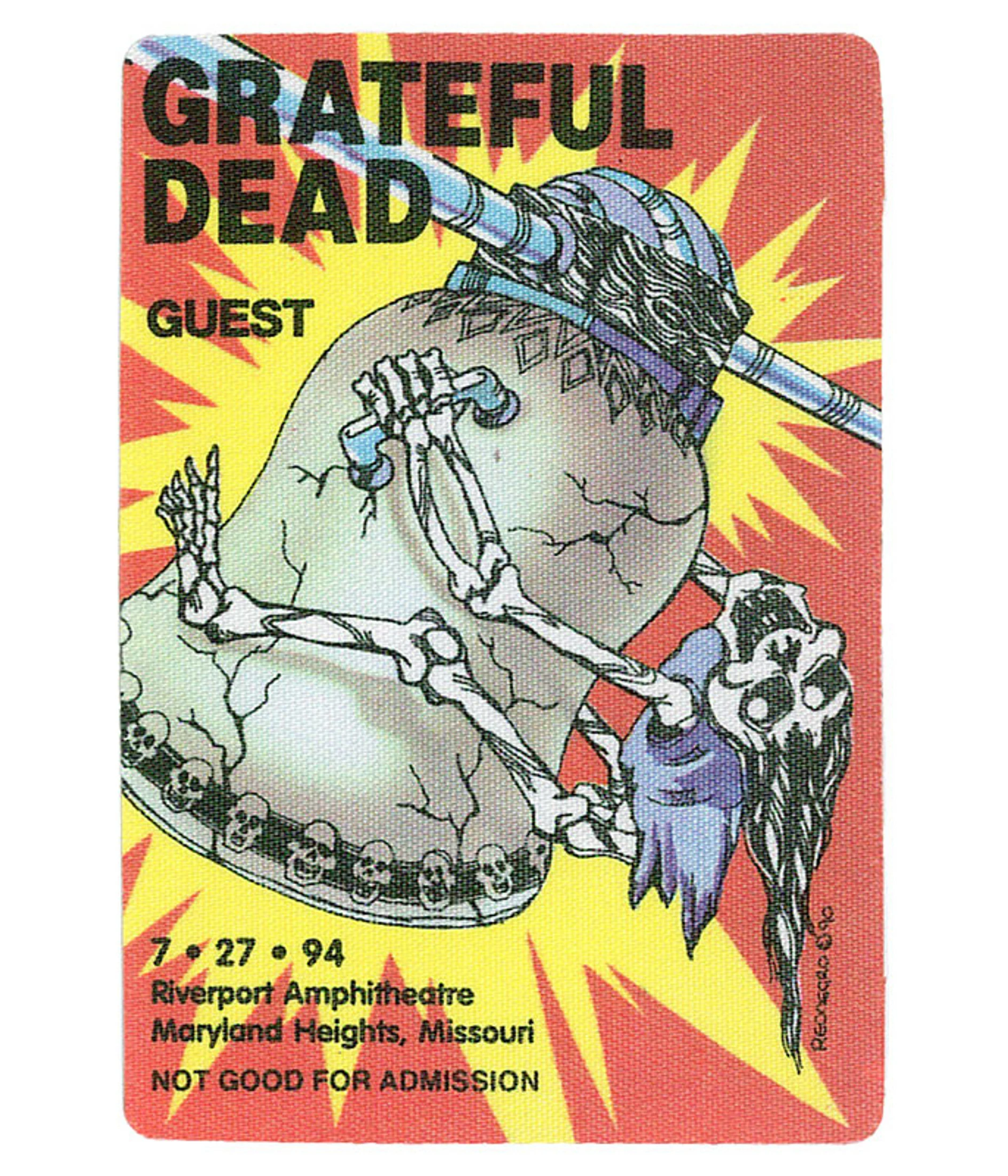 Grateful Dead 1994 07-27 Backstage Pass 3 Grateful Dead 1994 07-27 Backstage Pass