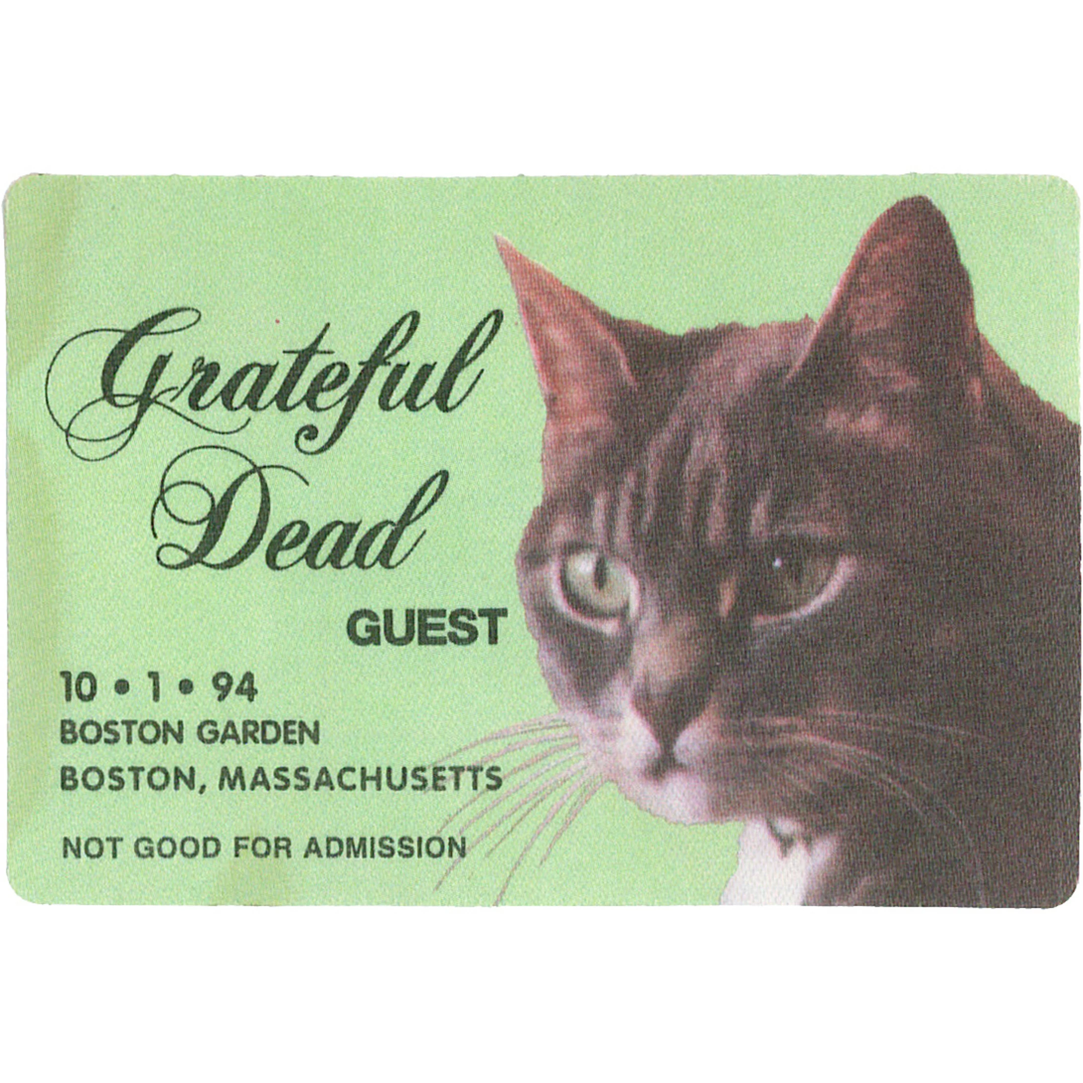 Grateful Dead 1994 10-01 Backstage Pass 4 Grateful Dead 1994 10-01 Backstage Pass - Image 2