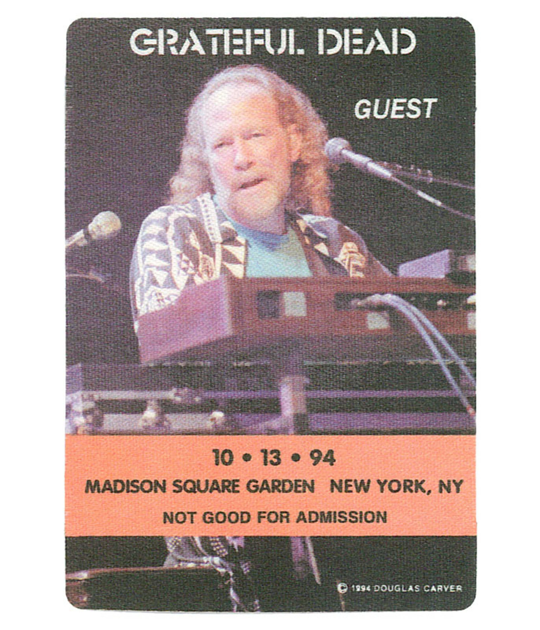 Grateful Dead 1994 10-13 Backstage Pass 3 Grateful Dead 1994 10-13 Backstage Pass