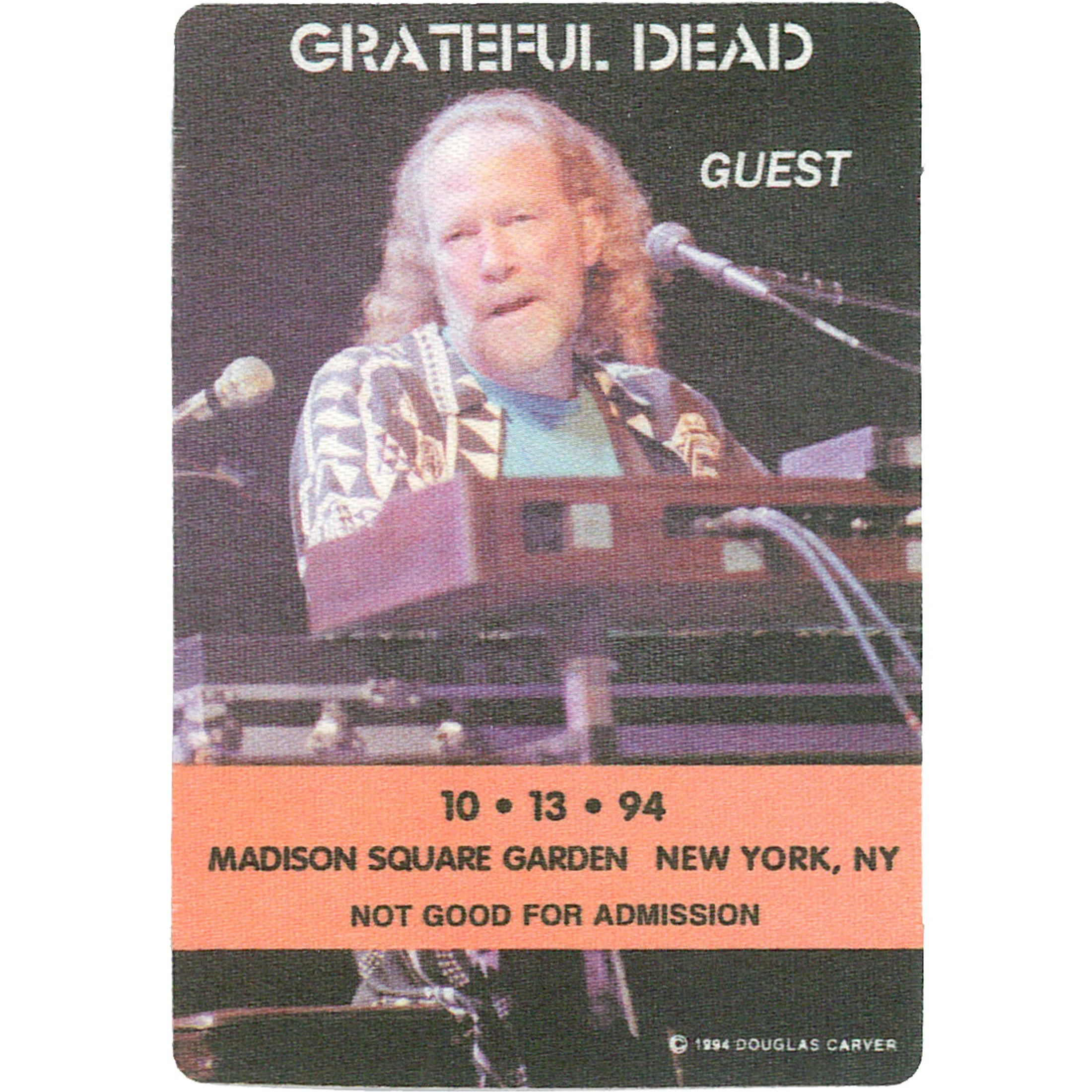 Grateful Dead 1994 10-13 Backstage Pass 4 Grateful Dead 1994 10-13 Backstage Pass - Image 2