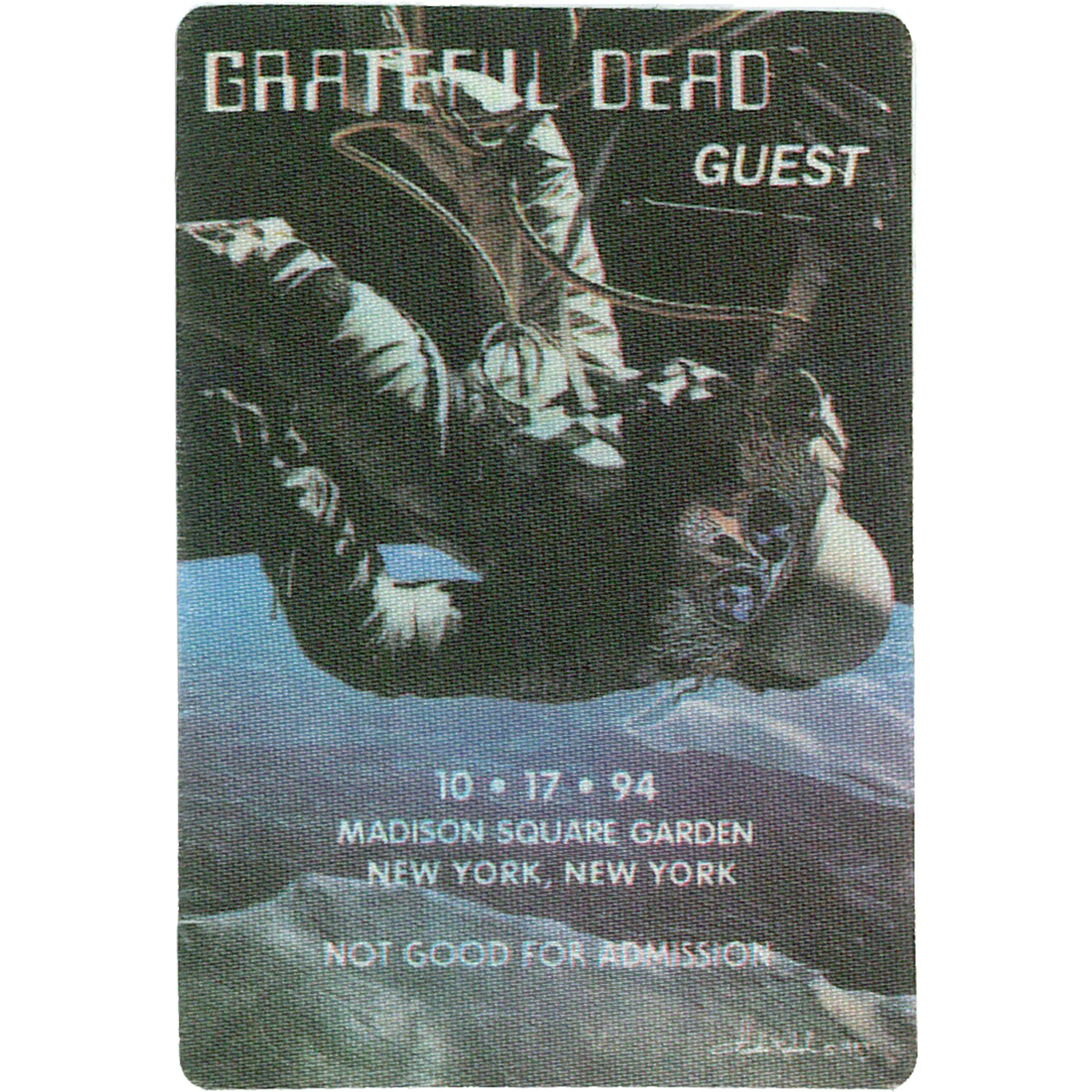 Grateful Dead 1994 10-17 Backstage Pass 4 Grateful Dead 1994 10-17 Backstage Pass - Image 2