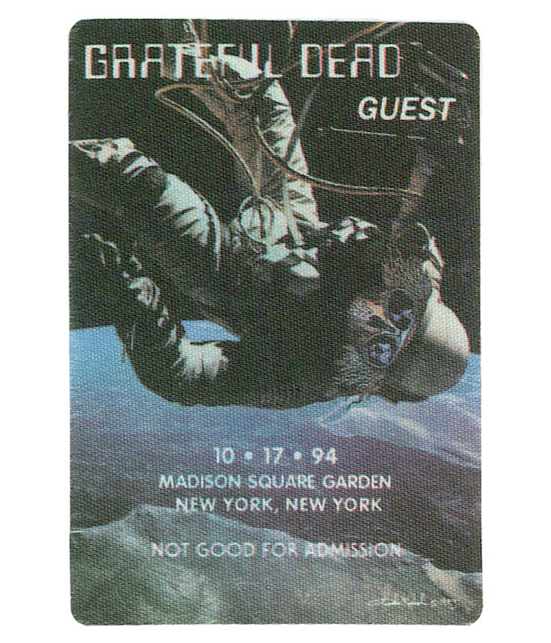 Grateful Dead 1994 10-17 Backstage Pass 3 Grateful Dead 1994 10-17 Backstage Pass