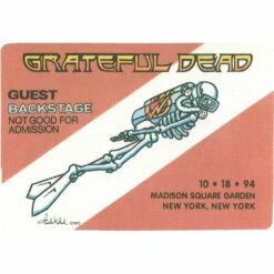 Grateful Dead 1994 10-18 Backstage Pass 5 Grateful Dead 1994 10-18 Backstage Pass -MLB Shop VLT0624 65872.1389218913