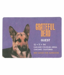 Grateful Dead 1994 12-11 Backstage Pass