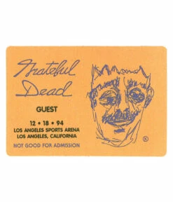 Grateful Dead 1994 12-18 Backstage Pass