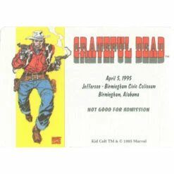 Grateful Dead 1995 04-05 Backstage Pass -MLB Shop VLT0656 16995.1389218923