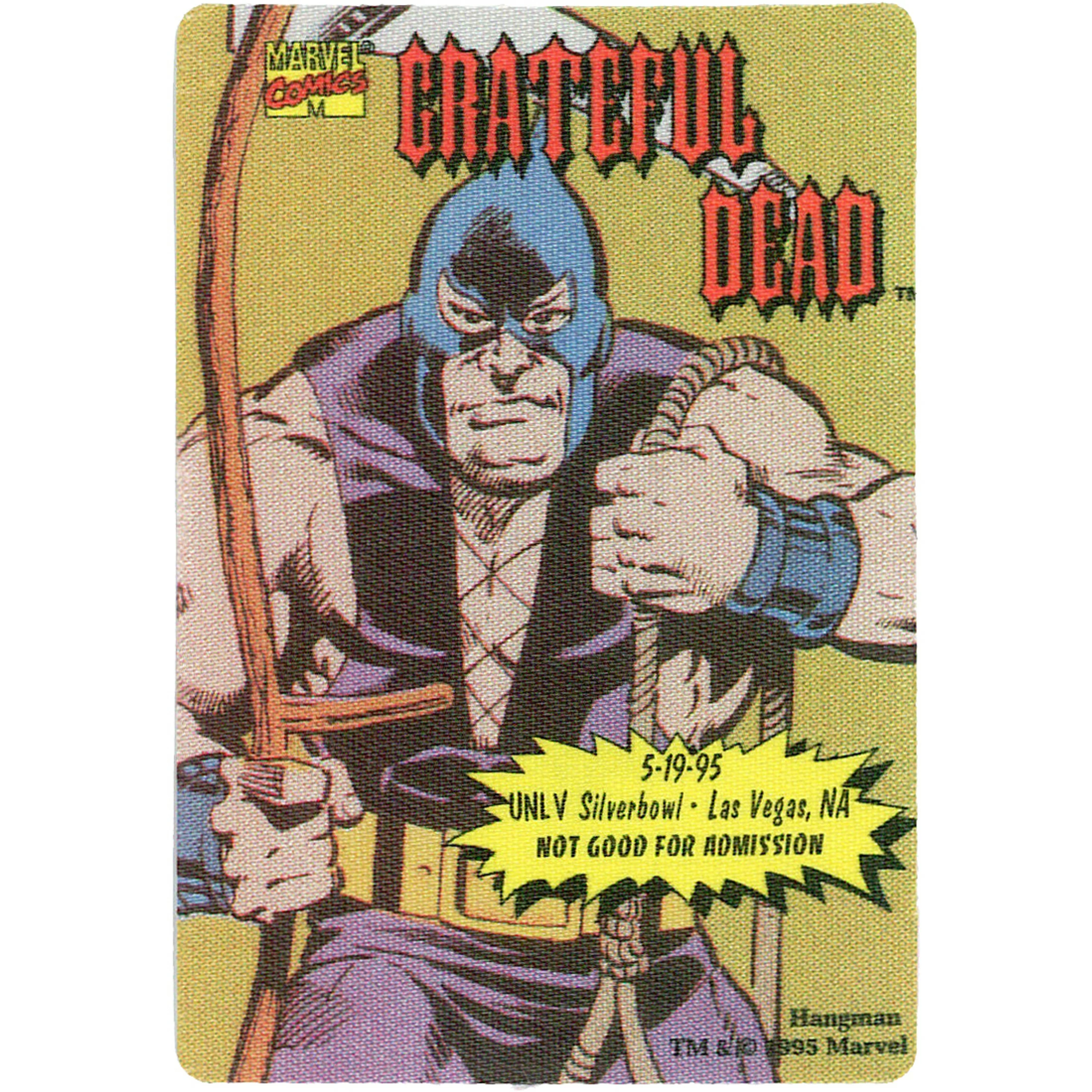 Grateful Dead 1995 05-19 Backstage Pass 4 Grateful Dead 1995 05-19 Backstage Pass - Image 2